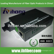 10/100/1000 Mbps Dual Fiber Media Converter